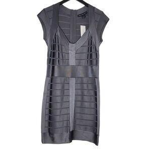 french connection bandage bodycon dress Helsi Gemma Dress Baby Blue / S
